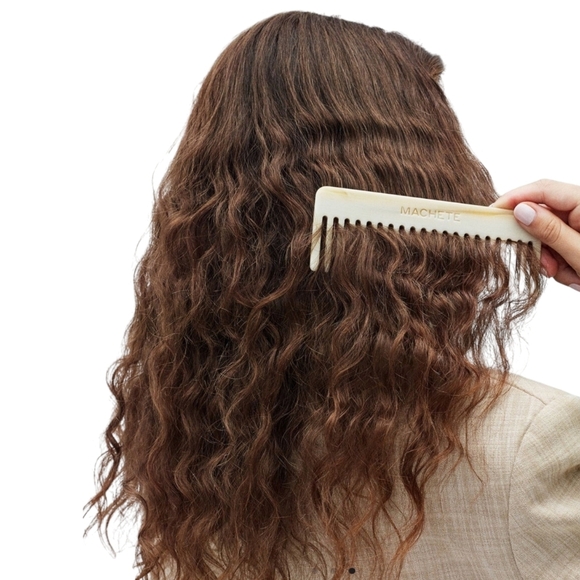 MACHETE Abalone Wide Headband & Comb Set Handcrafted‎ Italian Acetate Gift Ready - Picture 6 of 12